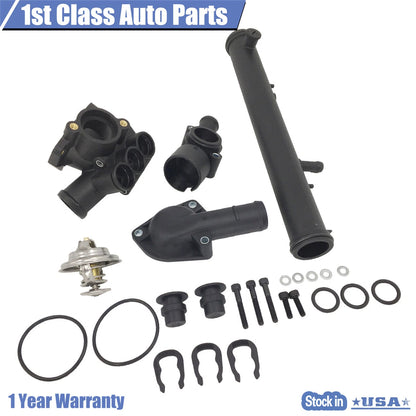 Thermostat Housing Kit for VW Eurovan Golf Jetta Passat Corrado 2.8L (1992–2003) [021121117A]