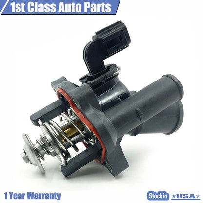Thermostat w/ Housing Assembly for Ford Focus Ranger 2.3L 2.0L (2000–2007) [1S7Z8575AG]