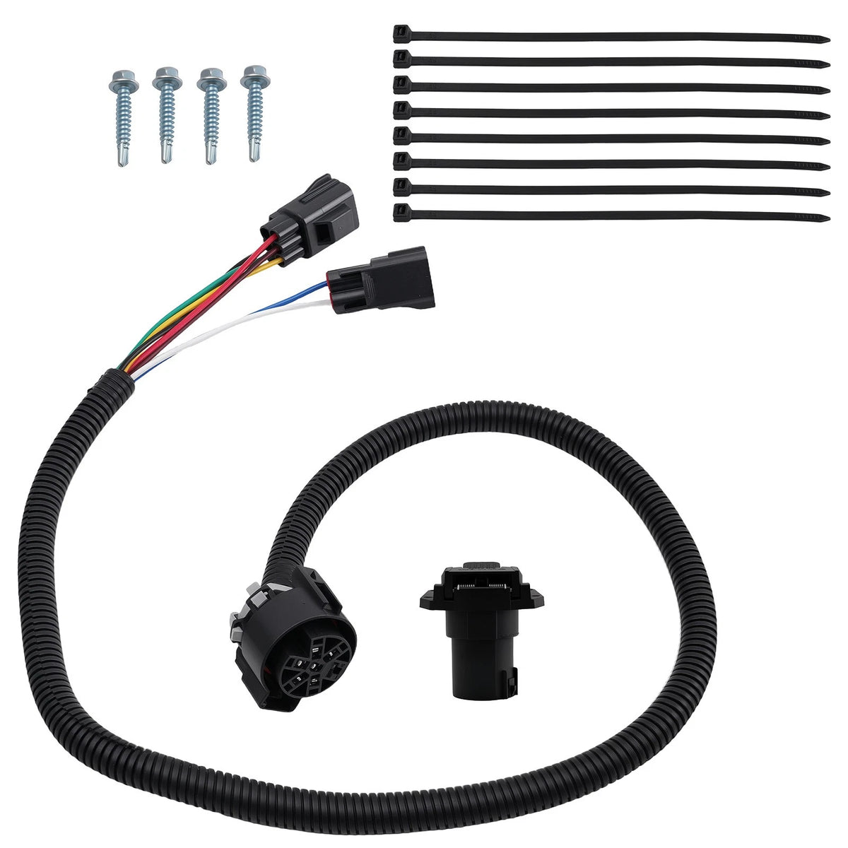 7 Pin RV Wire Harness for Ford F-250/F-350/F-450/F-550 Super Duty (2020–2024)