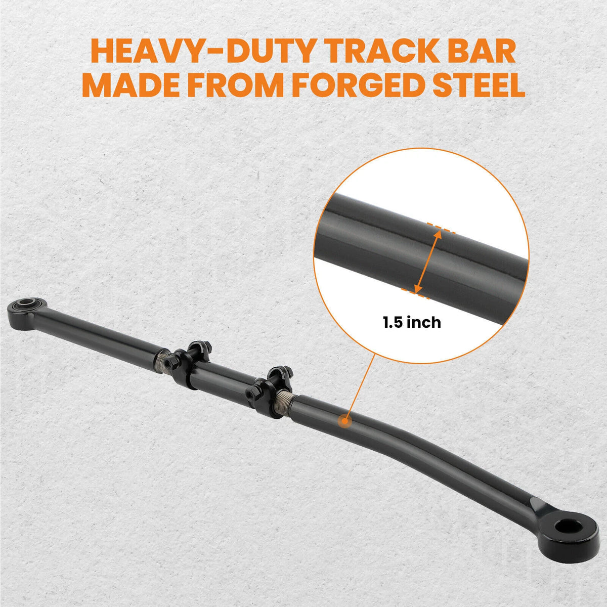 Adjustable Track Bar for Ford F250 F350 Super Duty 4WD (0-8" Lift)