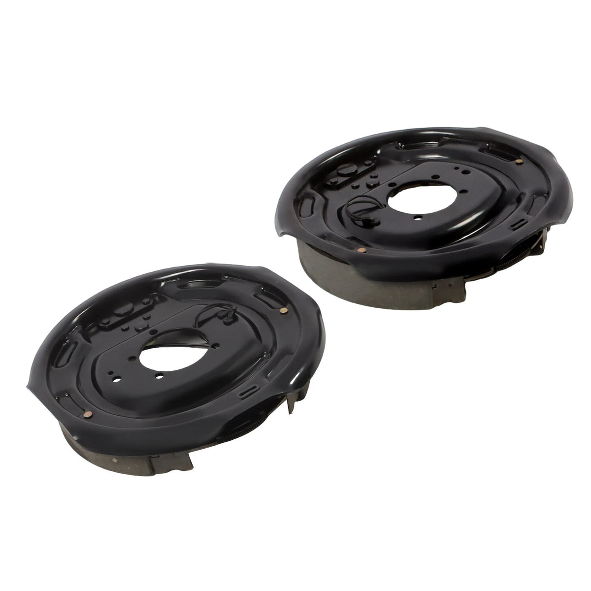 2 Pair Set Electric Trailer Brake Assemblies 12" x 2" for 7000 lbs Axle (21005)