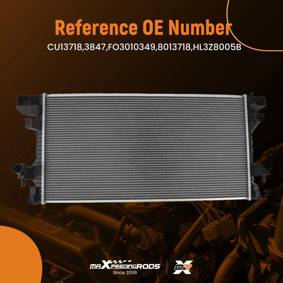 Direct Fit Radiator for Ford F-150 3.5L V6 (2017–2022) HL3Z8005B