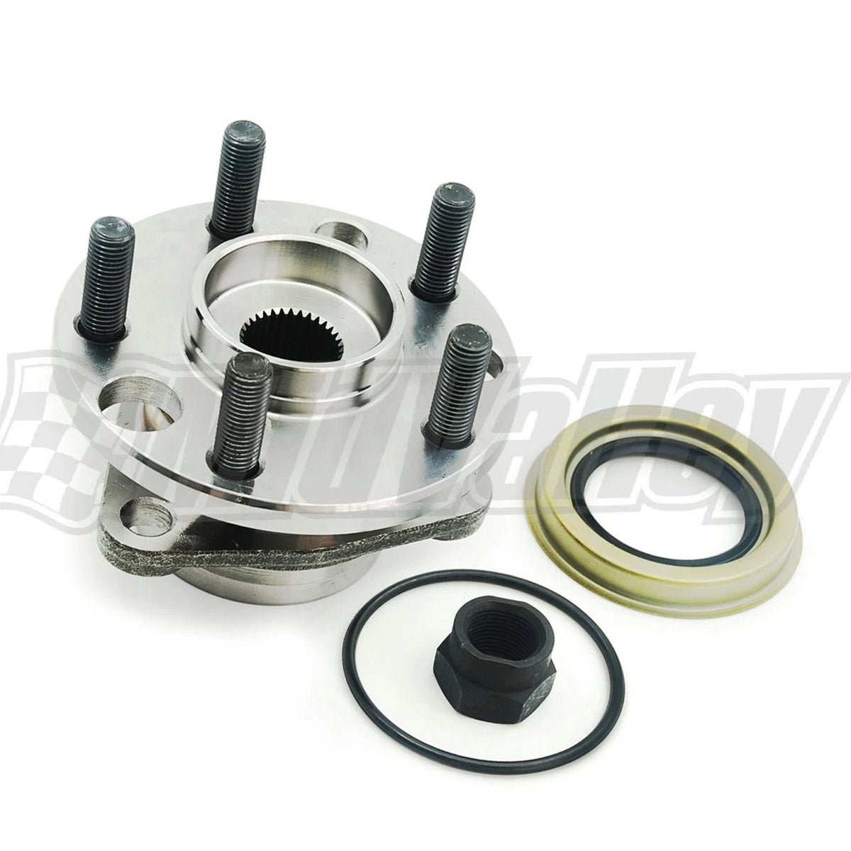 Front Wheel Hub & Bearing Assembly for Skyhawk Cimarron Beretta Firenza (1984–2005)