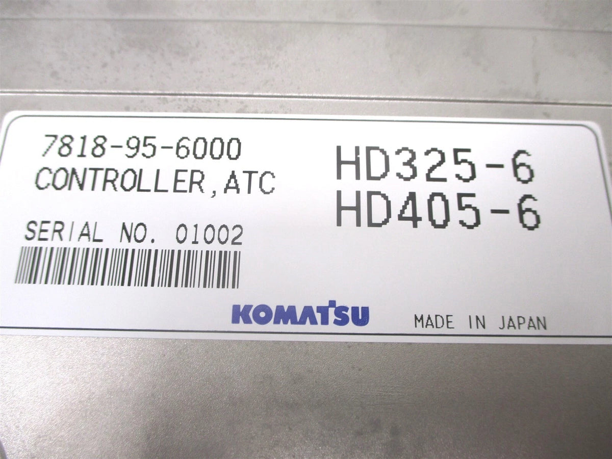 ATC Controller ECU for Komatsu HD325-6, HD405-6 (7818-95-6000)