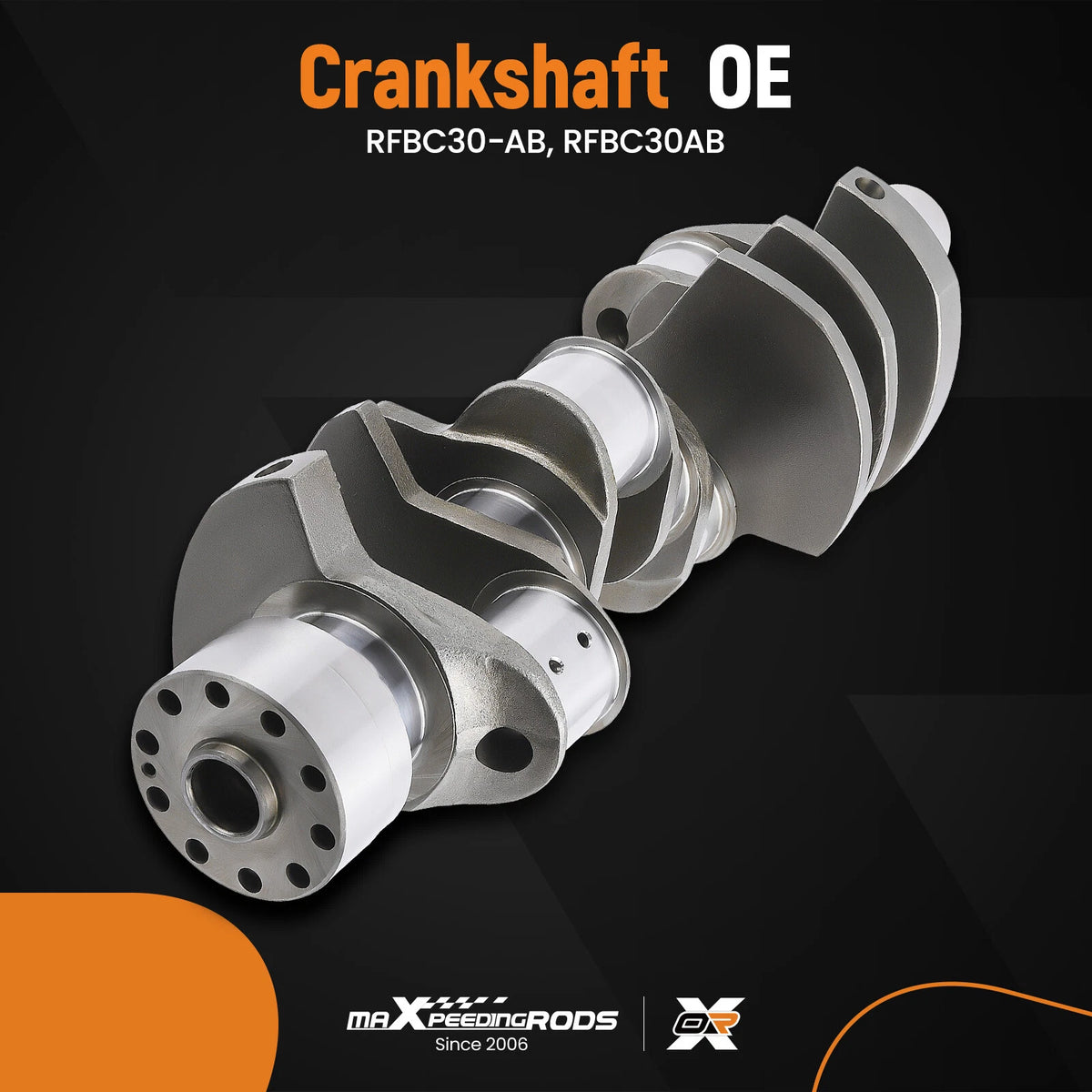 Crankshaft for Ford F-250 F-350 F-450 F-550 6.7L (2011–2016) RFBC30-AB 1617N-CA