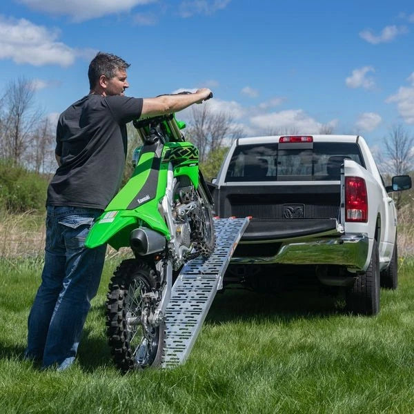 Black Widow AFP-9012 Single Runner Motorcycle Ramp for Motorcycle