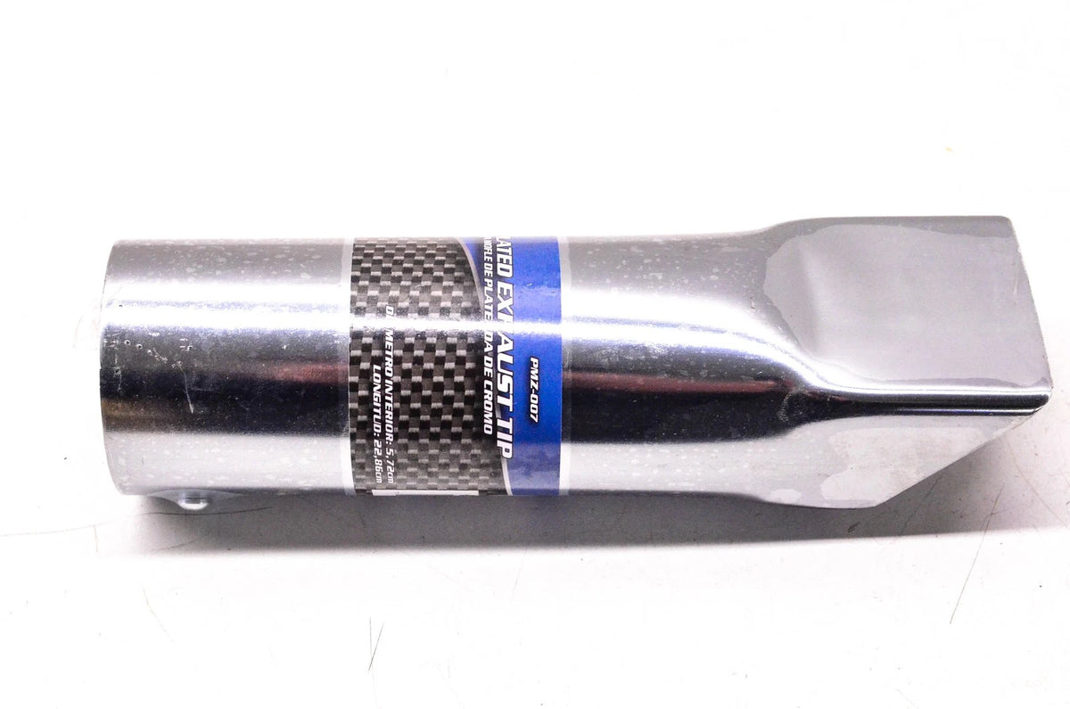 Pilot Motorsports PMZ-007 Chrome Exhaust Tip for (NOS)