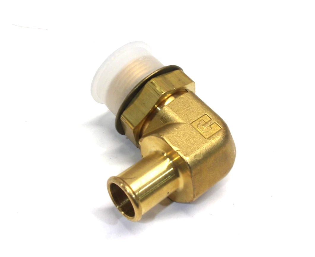 Brass Pipe Elbow 90° 3/4" X 1-5/16" for International (OEM 3593048C91, 2030069C1)