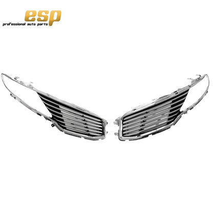 Pair of Chrome Radiator Grilles for Lincoln MKZ (2013–2016) DP5Z8201BA