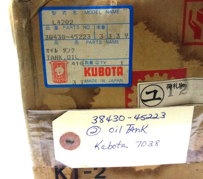 Oil Tank for Kubota L345 L345DT (38430-45223, 37810-45220)