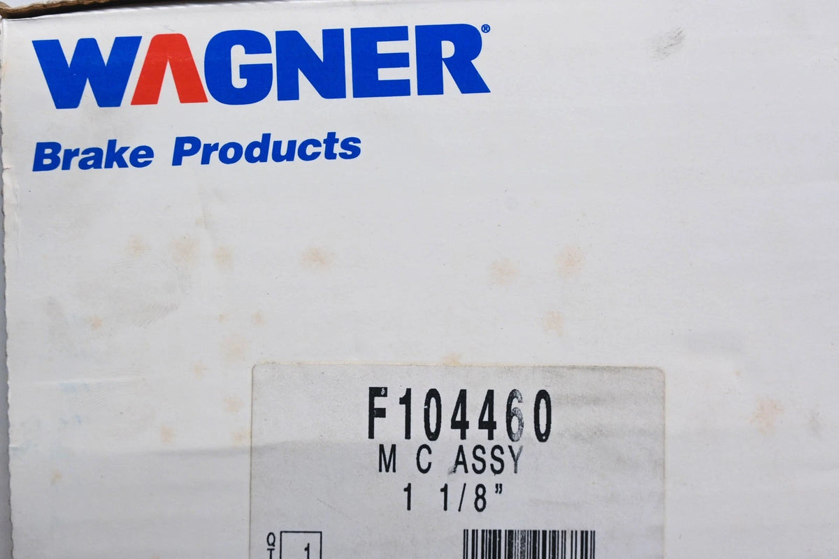 Master Brake Cylinder for Wagner F104460, FF-118598, MC39328 (NOS)