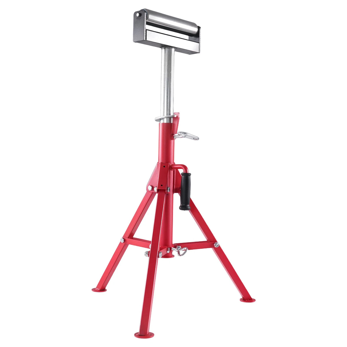 Adjustable Roller Stand Jack for Universal Use (2500lbs Load, 27.6-52in Height)
