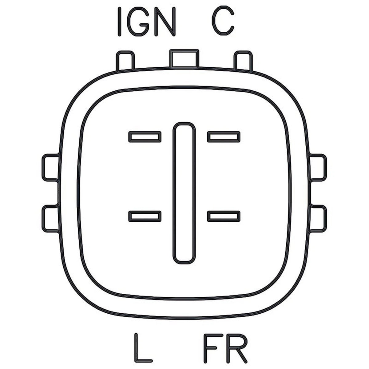 Voltage Regulator for Acura EL L4 1.7L (2001–2005) A866X48782 230-48112