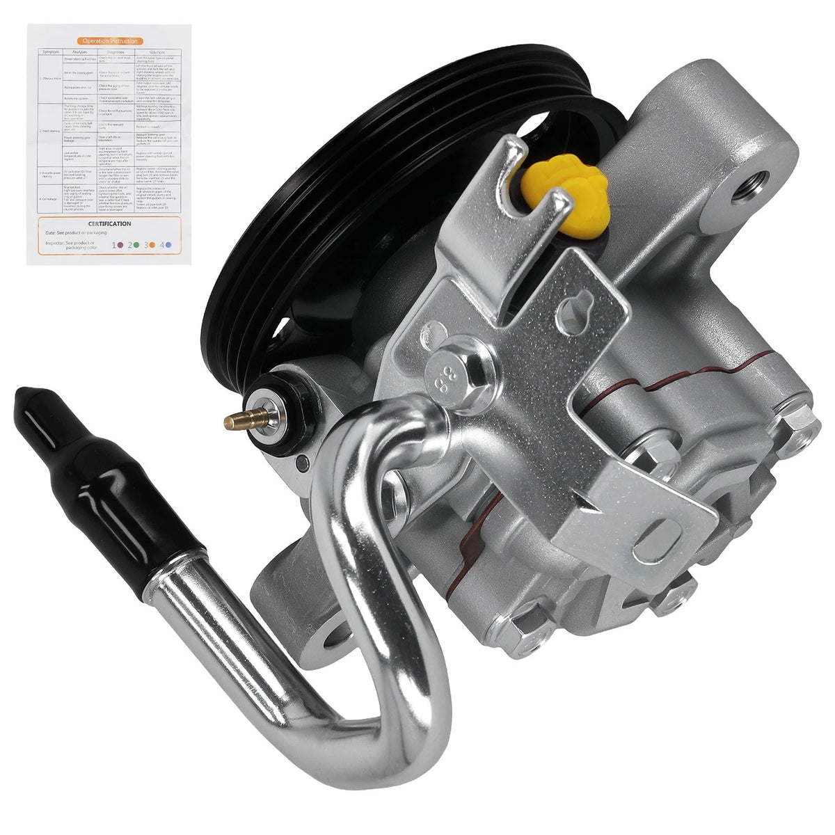 Power Steering Pump with Pulley Kit for Kia Soul L4 2.0L (2010–2011) 21-503