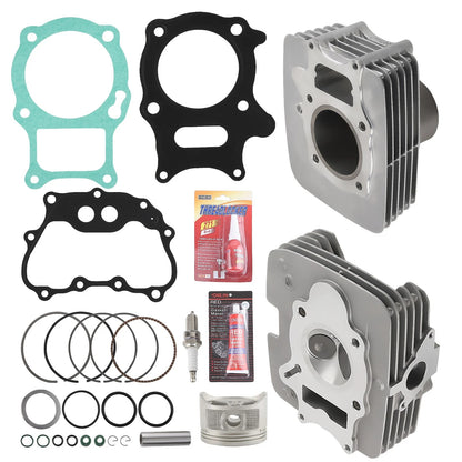 Cylinder Head Piston Top End Gasket Kit for Honda Recon 250 TRX250TE/TM (2002–2014)