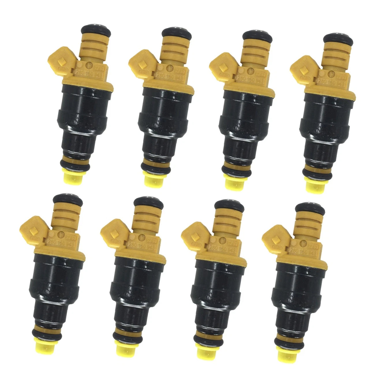 Set of 8 Fuel Injectors for Ford Lincoln Mercury 4.6 5.4 V8 (1996–2010) 0280150943
