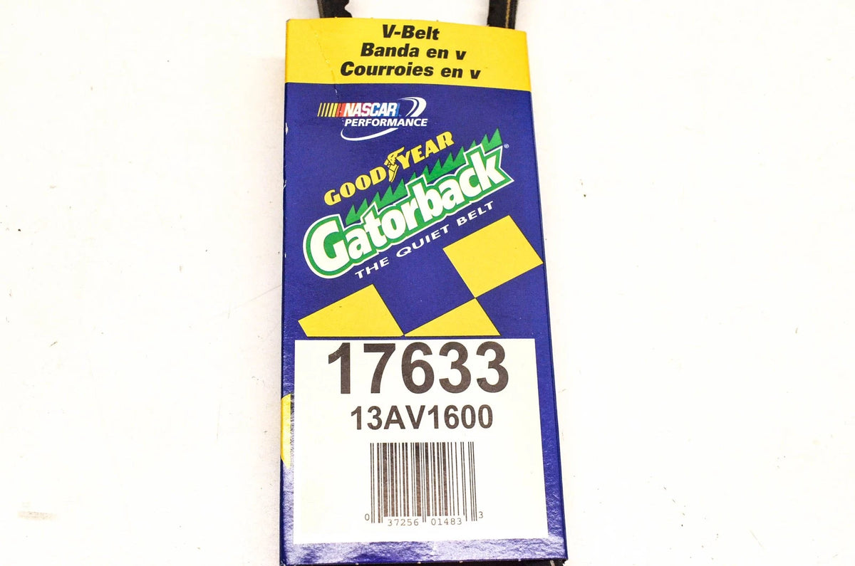 V Belt for Goodyear 17633, 13AV1600 (NOS)