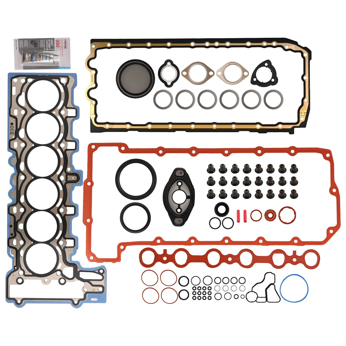 Complete Head Gasket Set MLS for BMW E60 525i 530i 3.0L N52 (2006–2007)