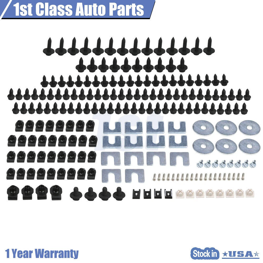 210Pcs Front End Sheet Metal Hardware for Chevy Pickup Truck (D287-SMH210)