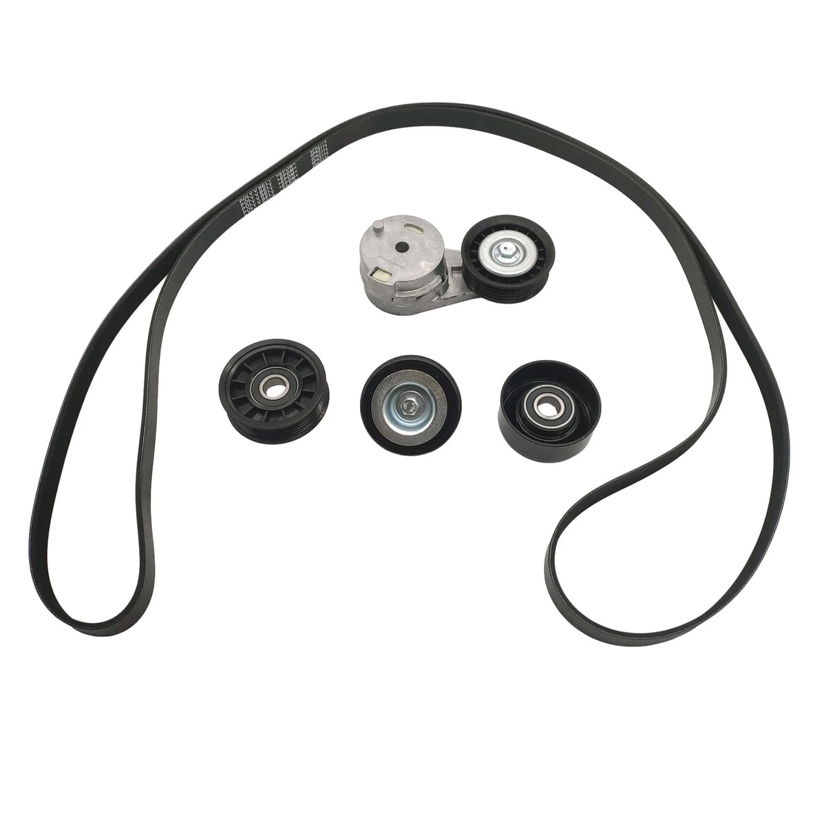 Serpentine Belt Tensioner Pulley Kit for Chevy Malibu/Impala/Saturn Vue (2008–2012)