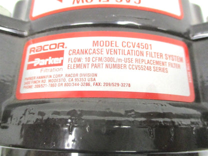 Crankcase Ventilation System for Racor CCV4501-08R (Non-Bypass)