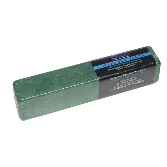 Polishing Rouge Bar - Green/Chrome - 2 Pounds for Zephyr Standard