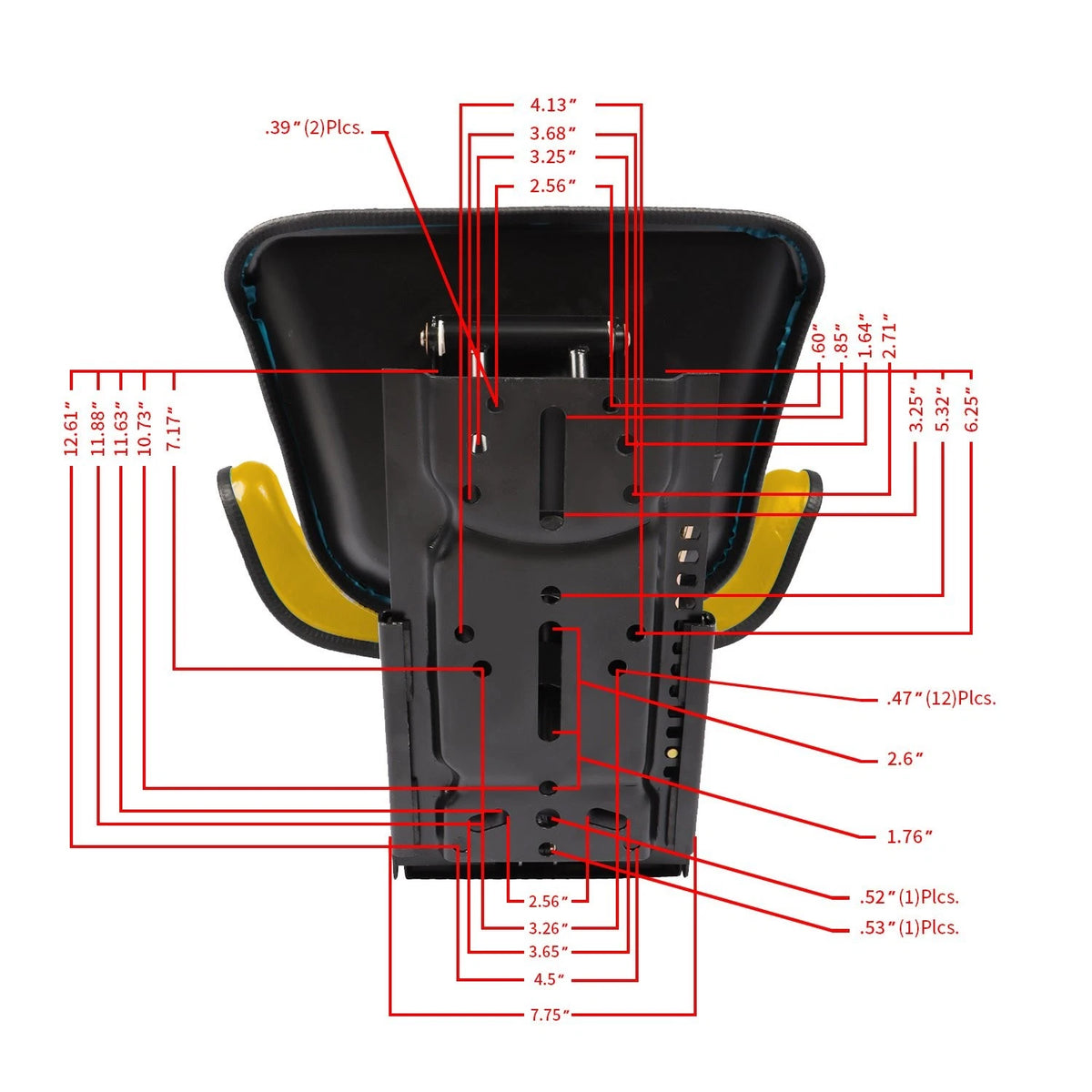 Suspension Seat for John Deere 5400, 5410 (Fits Yellow)