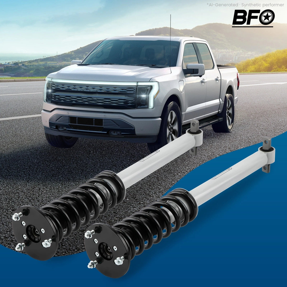 Front Lift Struts Pair for Ford F-150 4WD (2014–2023) - 6" Lift Kit