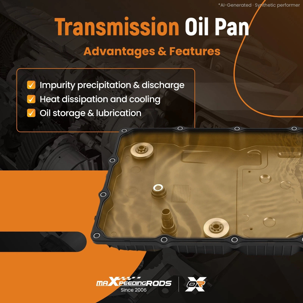 Transmission Oil Pan for Genesis G7 G8 G9 (2017–2020) 452804F320