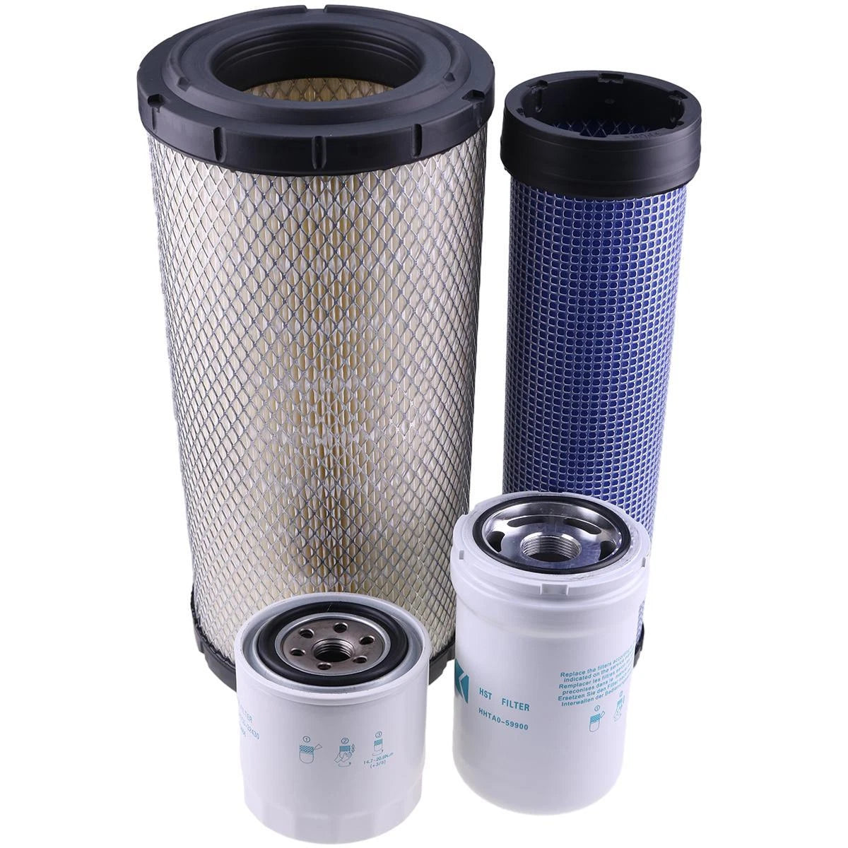 Filter Kit for Kubota V3800 SVL90-2C SVL95-2 (2012–2023)