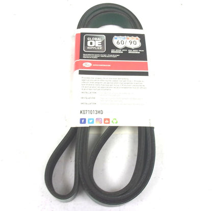 Gates Serpentine Heavy Duty Micro-V Belt 7PK2569 for
