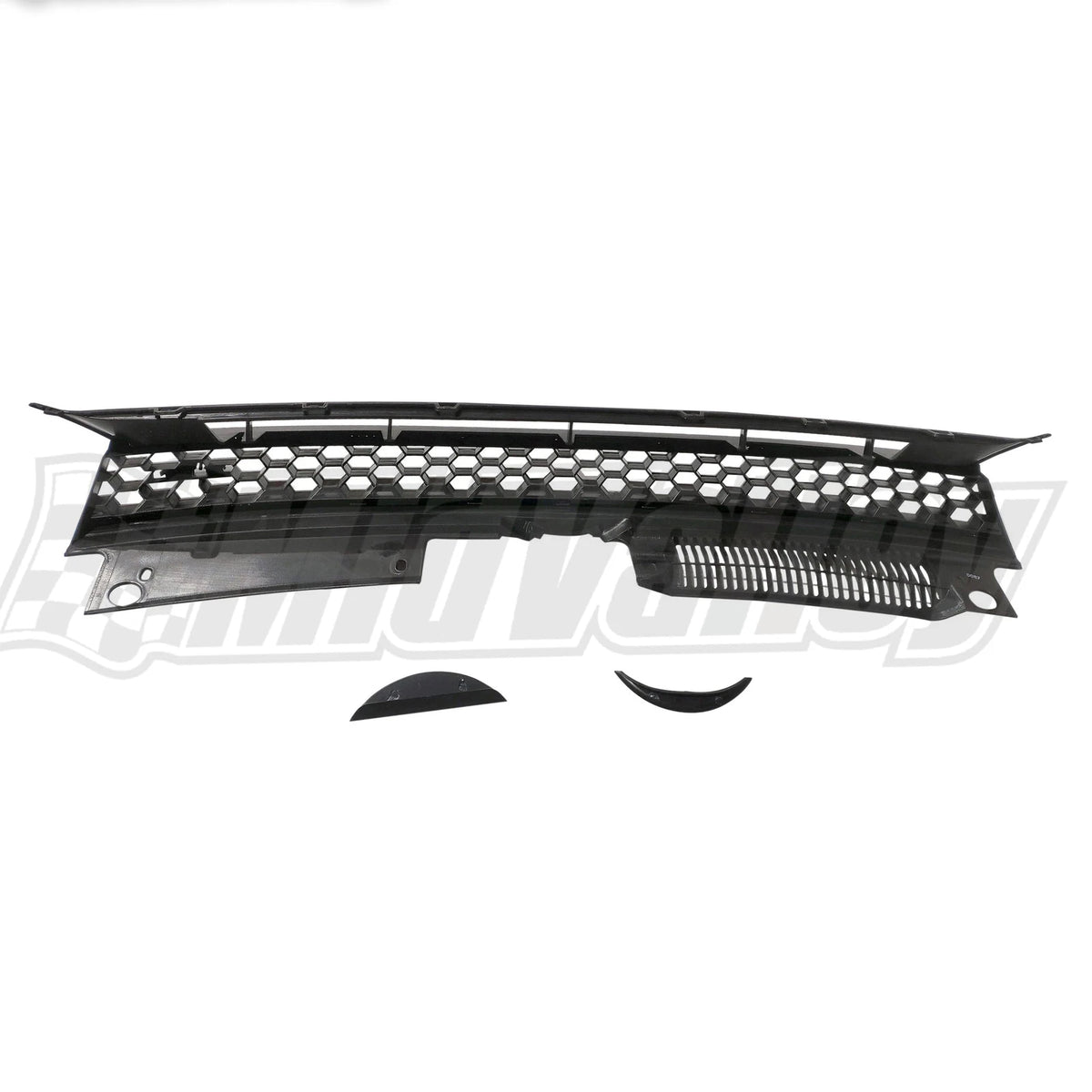 Badgeless Hex Mesh Grille Black for VW MK6 Golf/GTI/Jetta SportWagen (2010–2014)