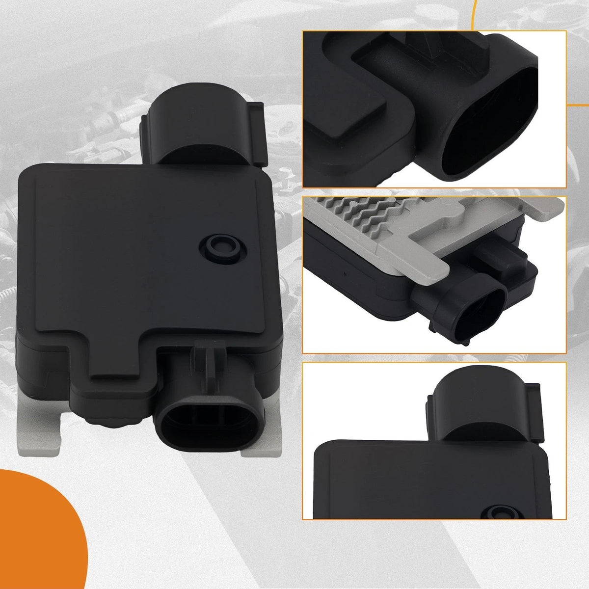 Engine Cooling Fan Control Module for Ford Focus 1.0L (2015–2017) 6W1Z8B658AC
