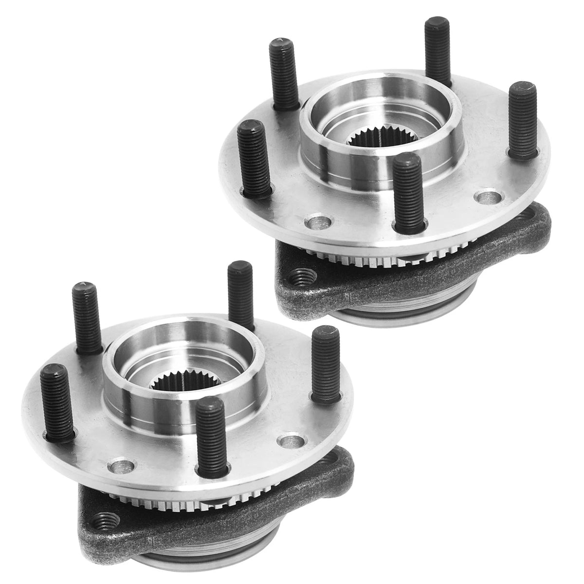 2X Front Wheel Hubs & Bearings 513061 for Chevrolet Blazer GMC Jimmy