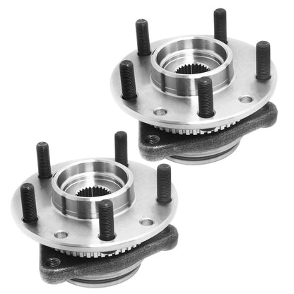 2X Front Wheel Hubs & Bearings 513061 for Chevrolet Blazer GMC Jimmy
