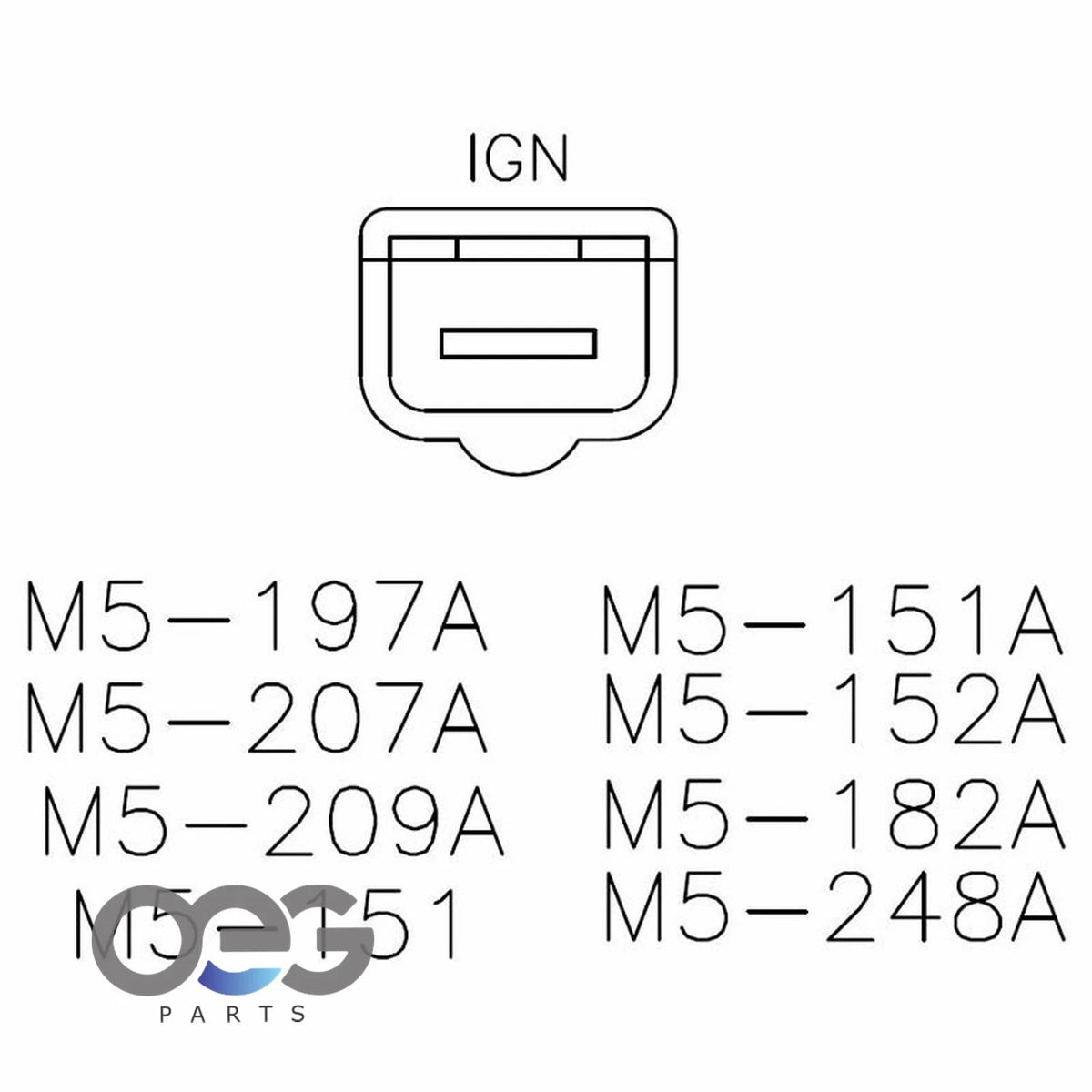 Voltage Regulator for Westerbeke 10.0 BTG (1987–2001) 8RG2009A 8RG2035A 105-207
