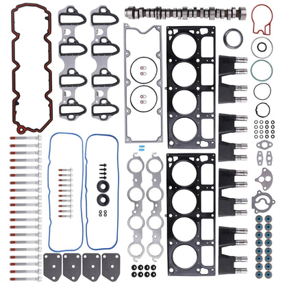 AFM Lifter Camshaft Lifters Kit Head Gasket Bolts Set for Chevy GMC 5.3L (2007–2014)