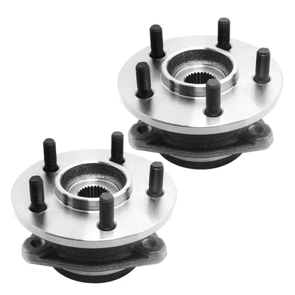 2pcs Front Wheel Hub Bearing for Jeep Cherokee Grand Cherokee Wrangler (1990–1998)