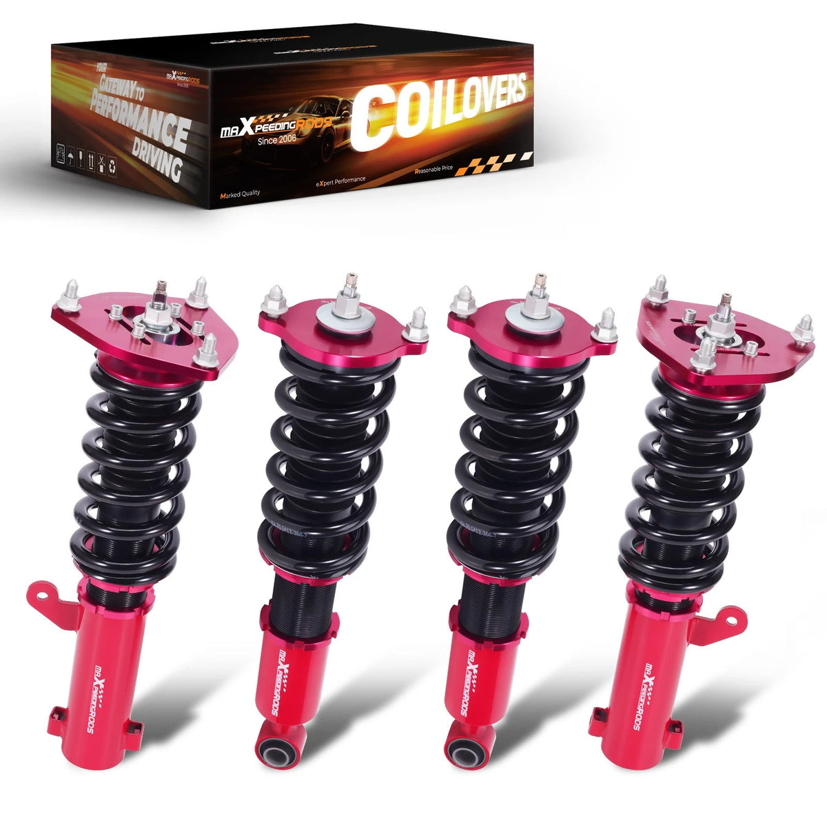 Adjustable Coilover Struts Springs Kit for Mitsubishi Eclipse (2000–2005)