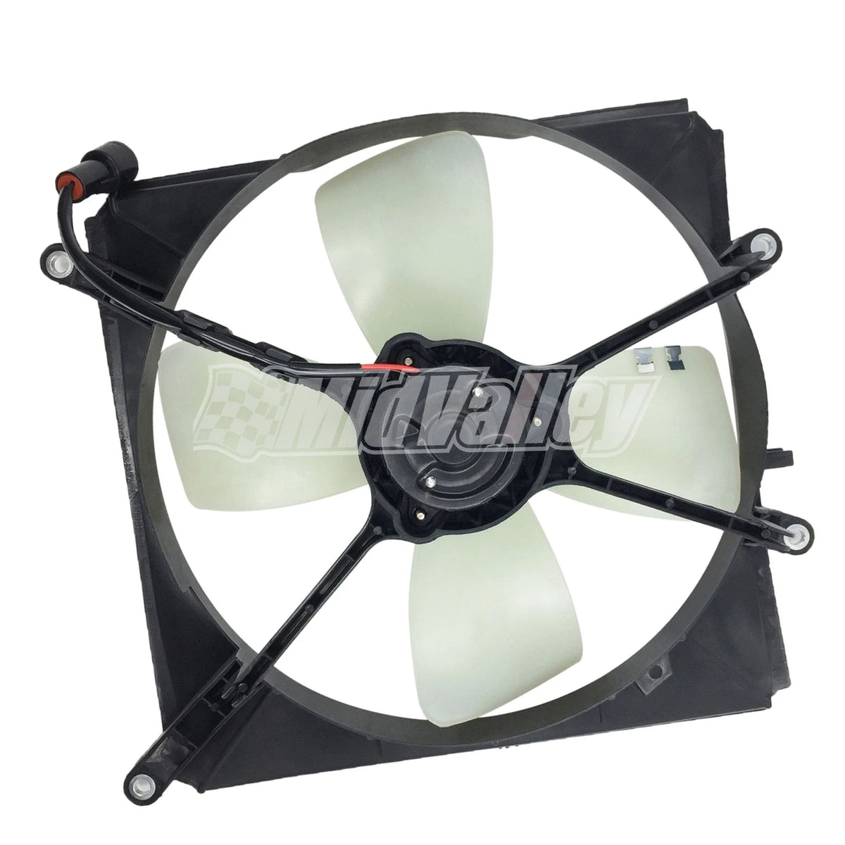 Radiator Cooling Fan Assembly for Toyota Corolla, Geo Prizm (1988–1992)