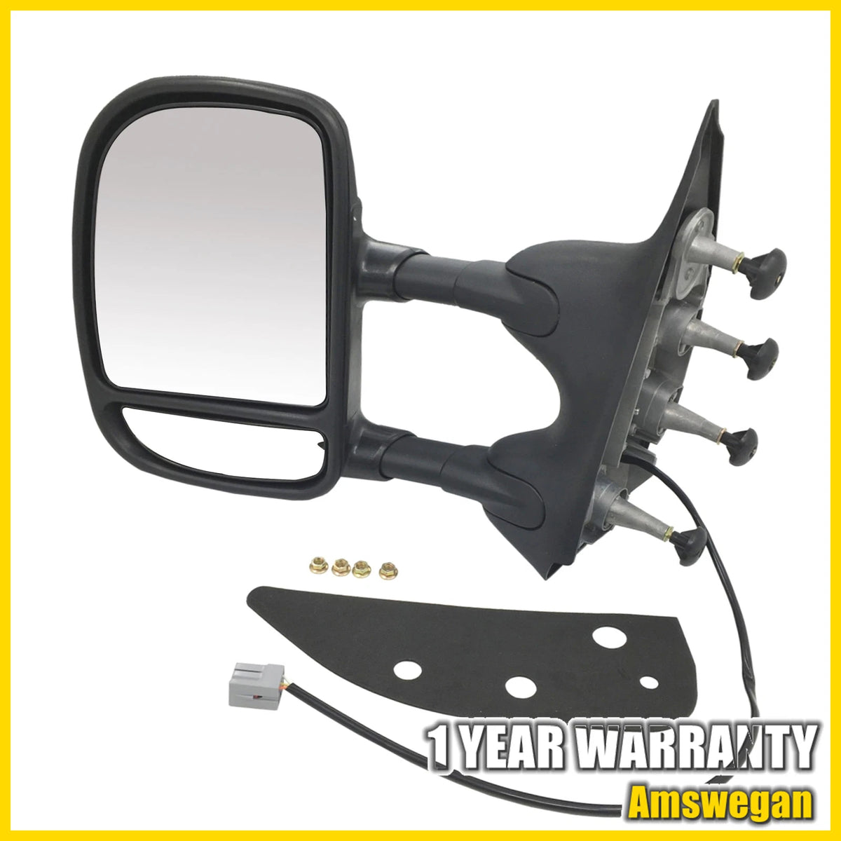 Set of 2 Power Folding Mirrors for Ford E-350 E-450 E-150 (2009–2016)