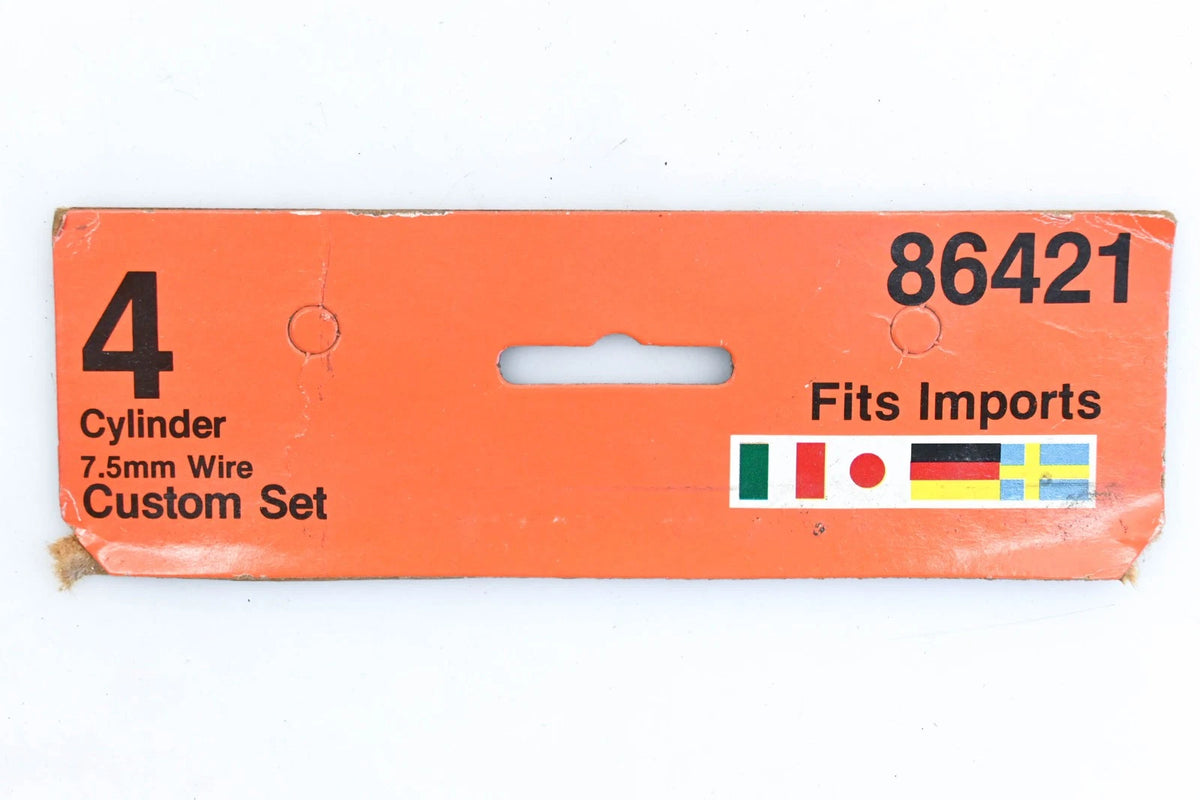Spark Plug Wire Kit for Autolite 86421 (NOS)