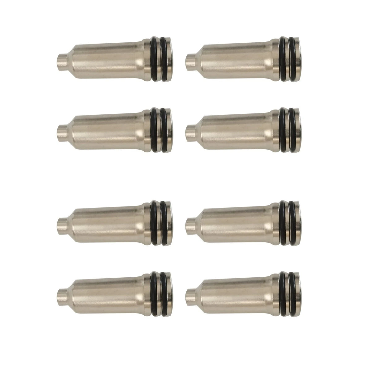 8Pcs Injector Cup & O-rings for Chevrolet Silverado 2001–2004 6.6L Duramax
