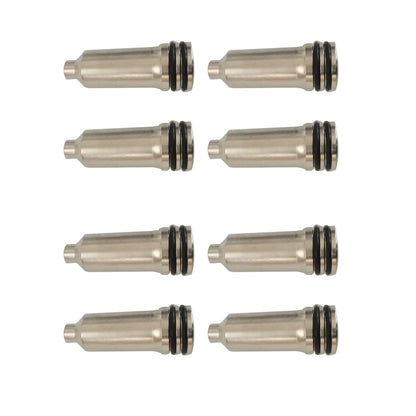 8Pcs Injector Cup & O-rings for Chevrolet Silverado 2001–2004 6.6L Duramax
