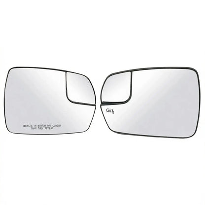 Set of 2 Rearview Wing Mirror Glass for Ford Edge (2015–2020) FT4Z17K707G