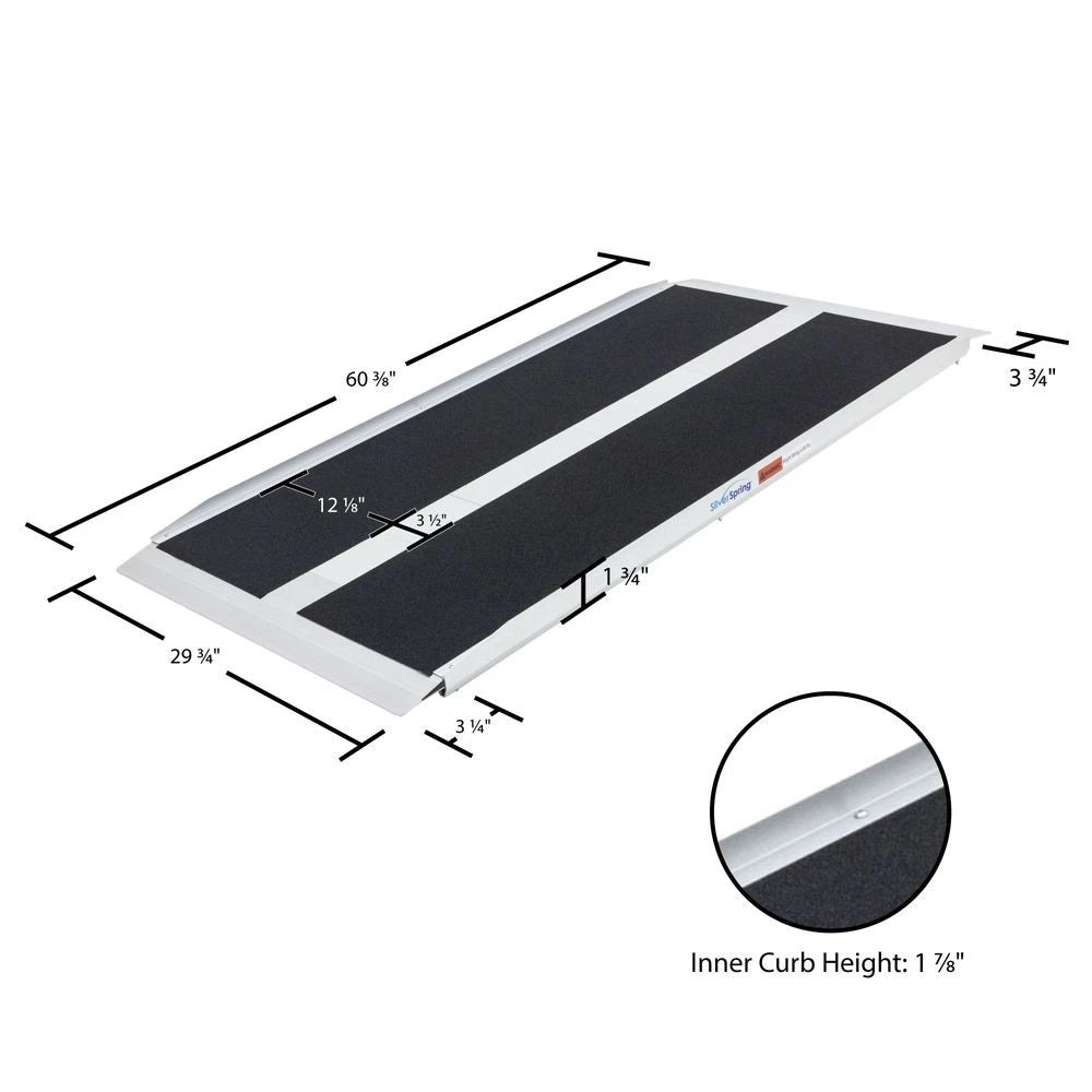 5' x 30" Power Wheelchair Scooter Access Mobility Ramp STR-530