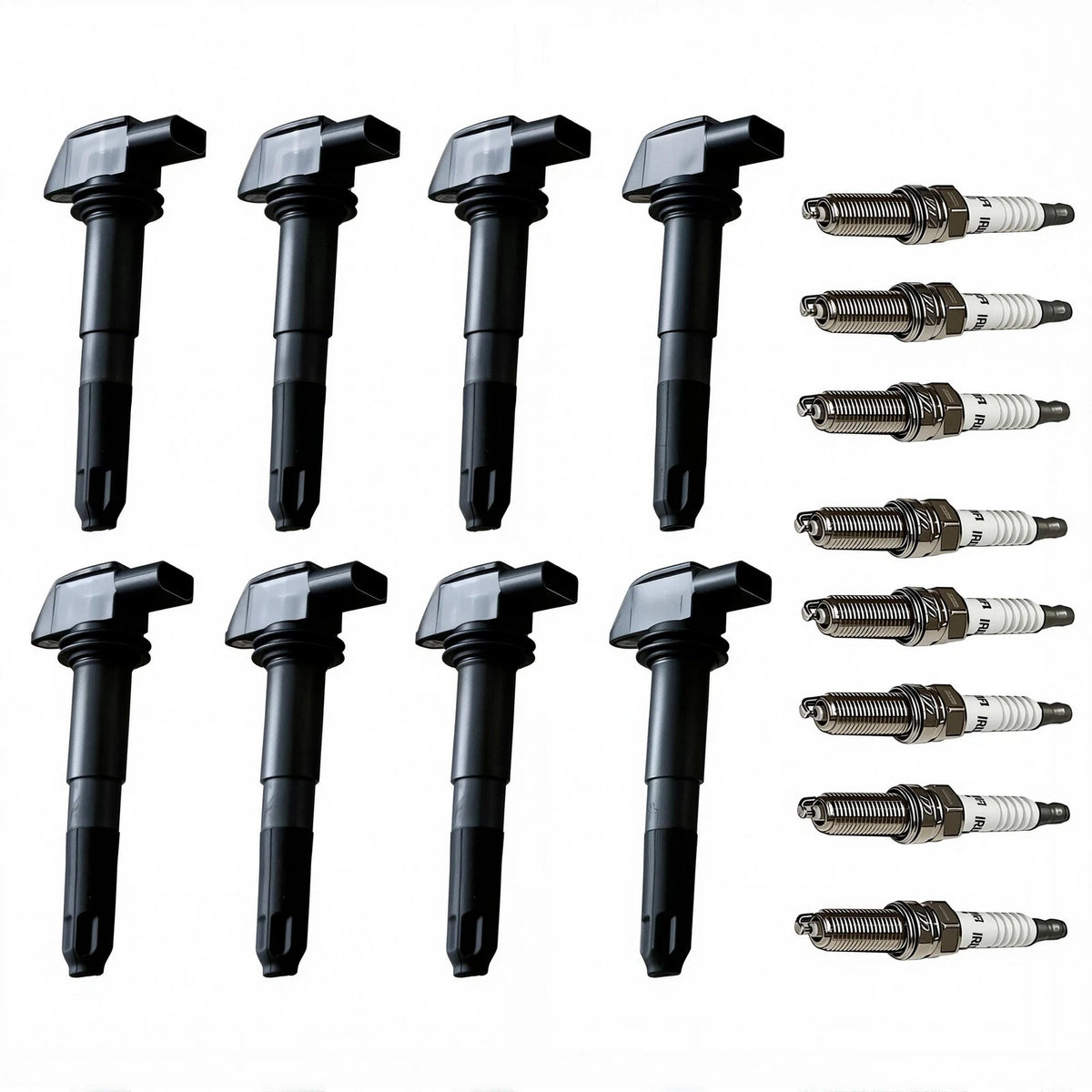 8X Ignition Coil & Iridium Spark Plug Kit for Porsche Cayenne (2003–2006) UF563