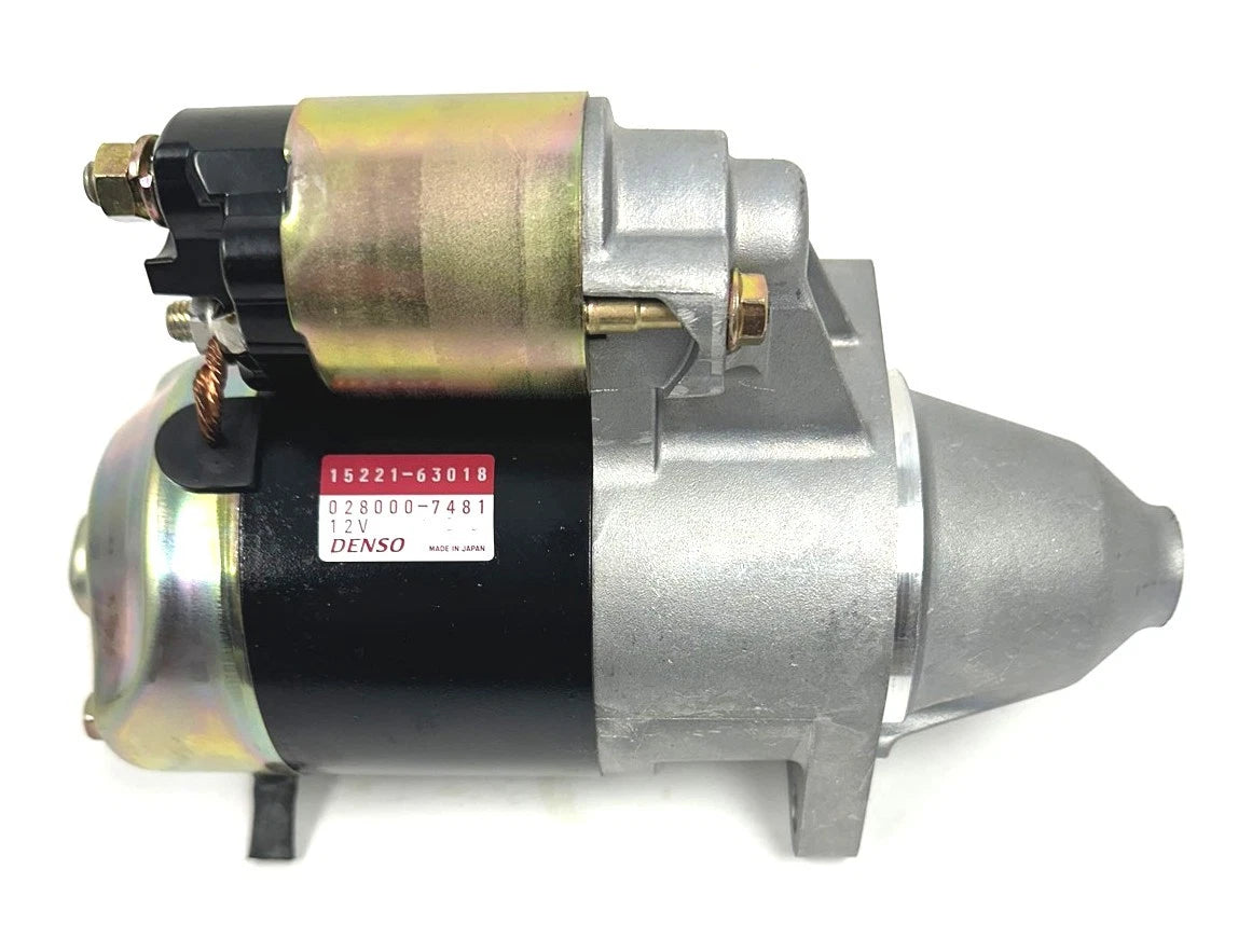 Genuine Starter for Kubota (15221-63010, Denso 028000-7481, 12V, 9T)