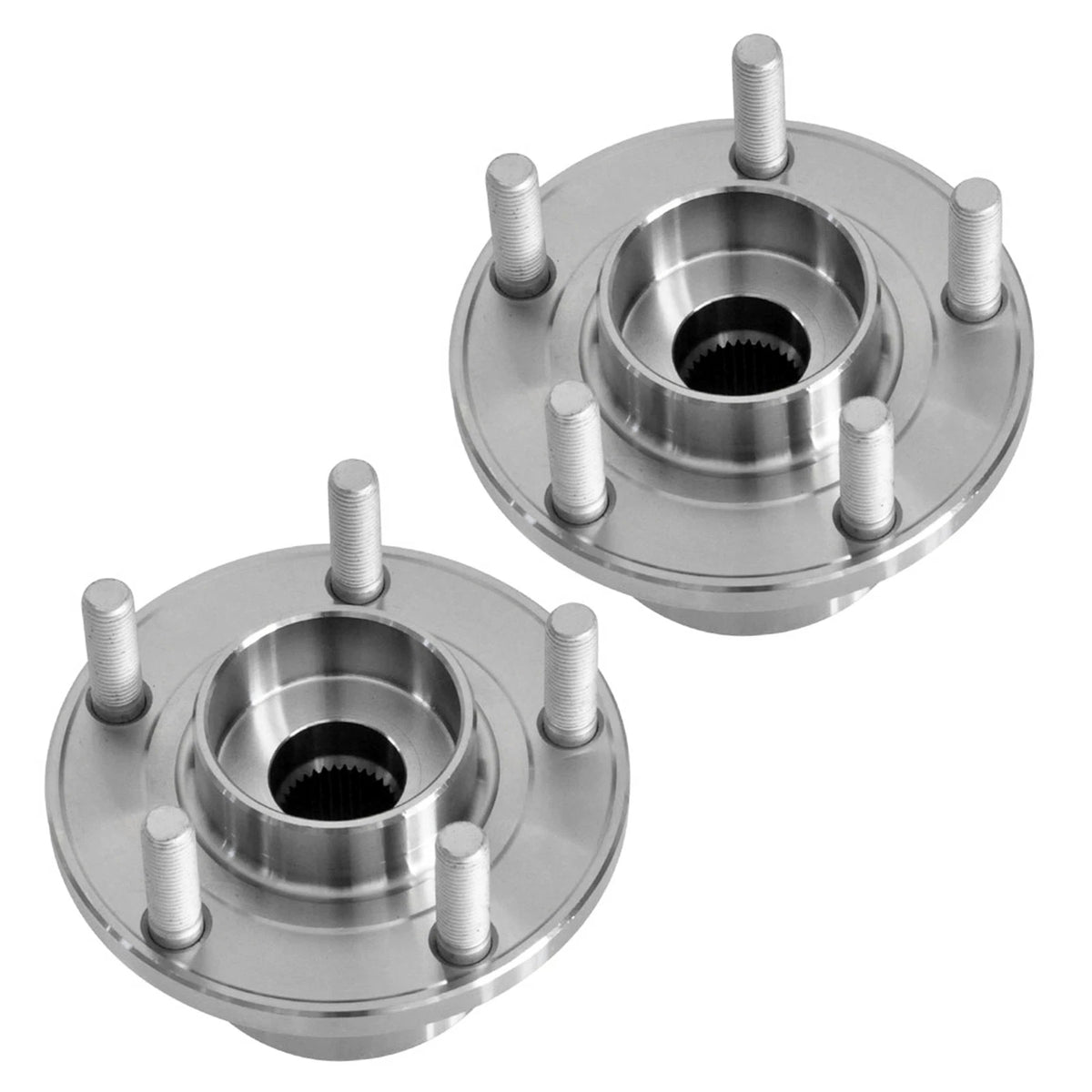 2pcs Front Wheel Hub & Bearing Assembly for Volvo C70 C30 S40 V50 (2004–2013)