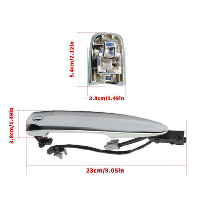 Front Right Side Door Handle for Nissan Sentra (2013–2018)